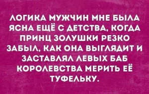 Анекдоты про мужскую логику
