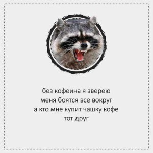 Смешные стишки про кофе